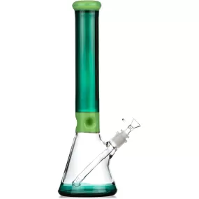 16 Dual Color Beaker Bong, by Diamond Glass