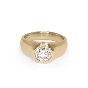 18K Boerum Ring with 1.52ct Lab Grown Diamond