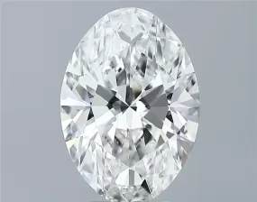 3.64-Carat Oval Shape Lab Grown Diamond