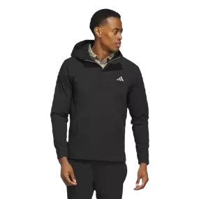 Adidas Ripstop 1/4 Zip Golf Hoodie - Black