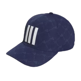 Adidas Tour 3-Stripes Printed Golf Cap - Navy