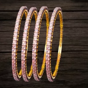 Asp Fashion Jewellery American Diamond Bangles Set