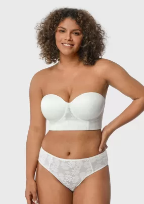 Daisy Strapless Longline Full Coverage Underwire Bra