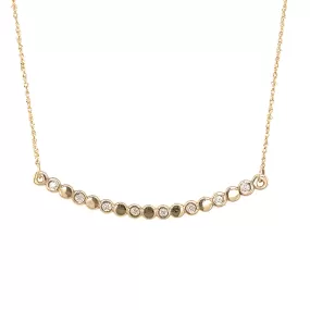 Diamond Bead Bar Necklace (N1147KYD)