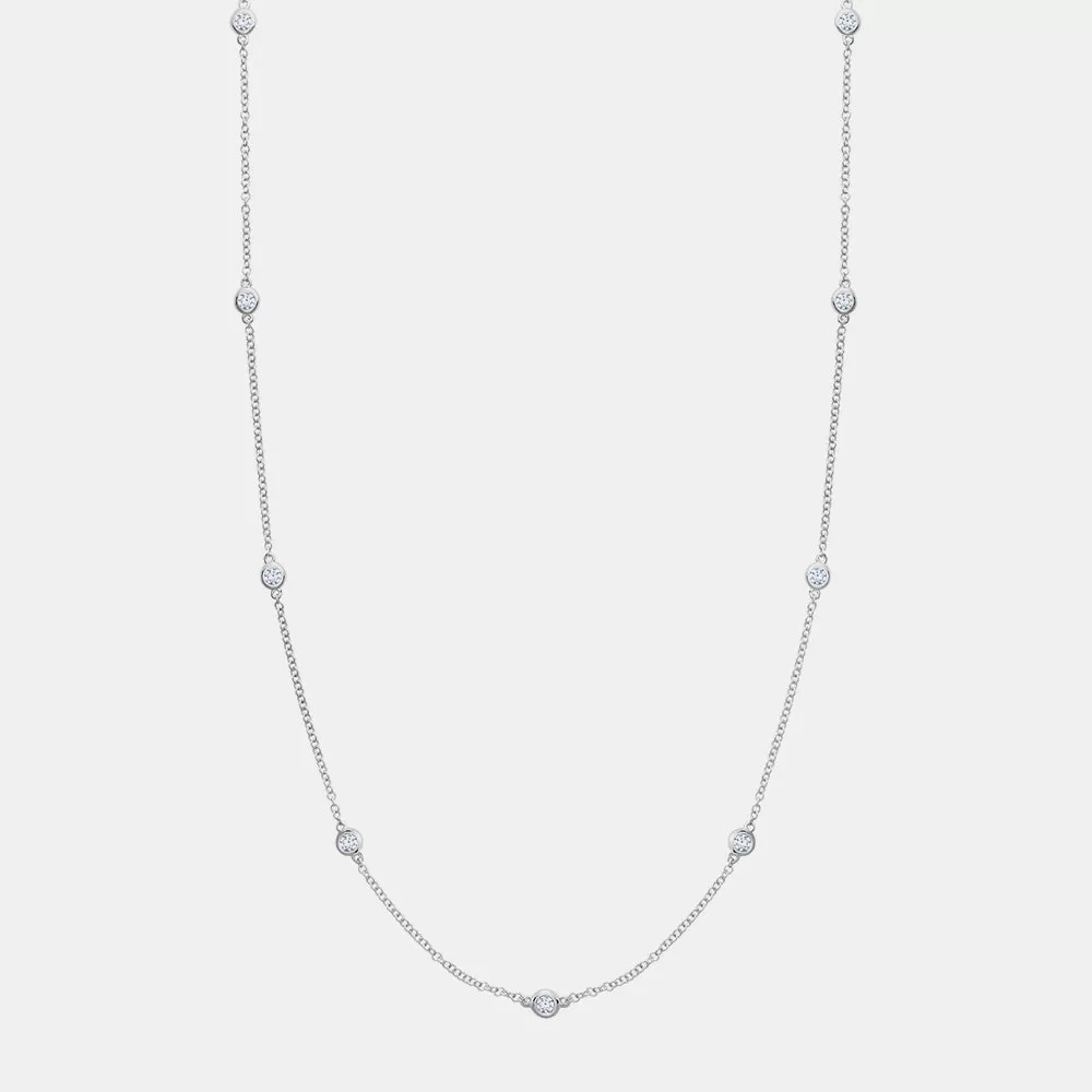 Diamond By The Yard Necklace