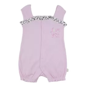 Elegant Kids Button Down Ruffle Romper - Love You More