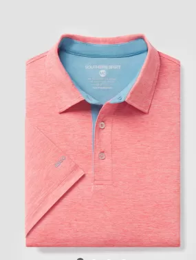 Grayton Heather Polo-Starburst