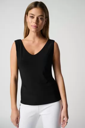 Joseph Ribkoff V-Neck Camisole Black -  201546