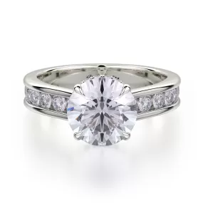 Michael M Crown Engagement Ring