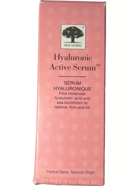 New Nordic Pink Hyaluronic Active Serum Anti-Aging Facial Serum 30ml