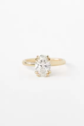 Nouveau Ring with 1.76ct Lab Diamond