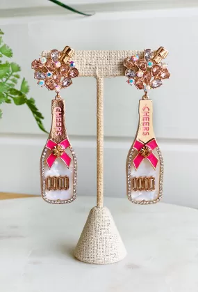 Pop The Champagne Earrings