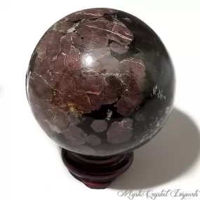 Rare 53mm Ruby Spinel Crystal Sphere