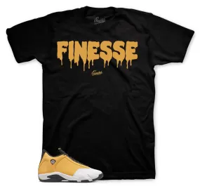 Retro 14 Light Ginger Shirt - Finesse - Black