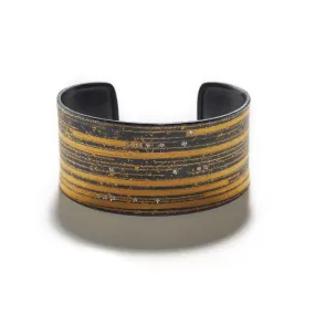 Scores of Silver & Gold Cuff Bracelet