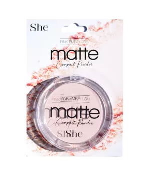 S.he Matte Compact Powder